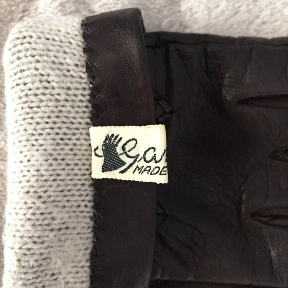 Brown Leather gloves sz S - Picture 8 of 9